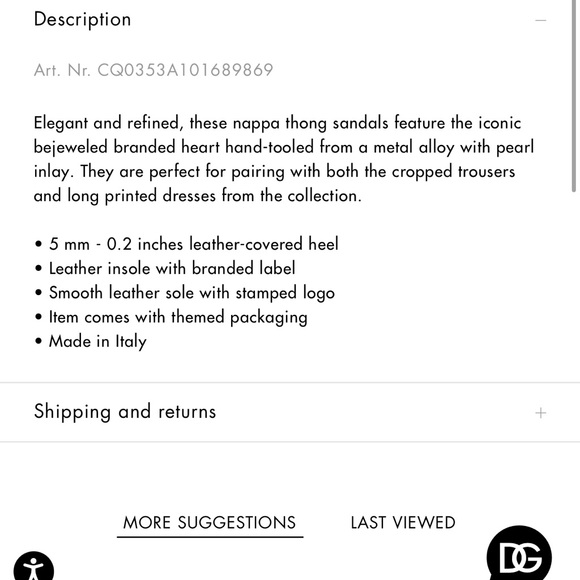 SOLD Dolce & Gabbana Red Leather Devotion Sandals size 40 new - Picture 11 of 11